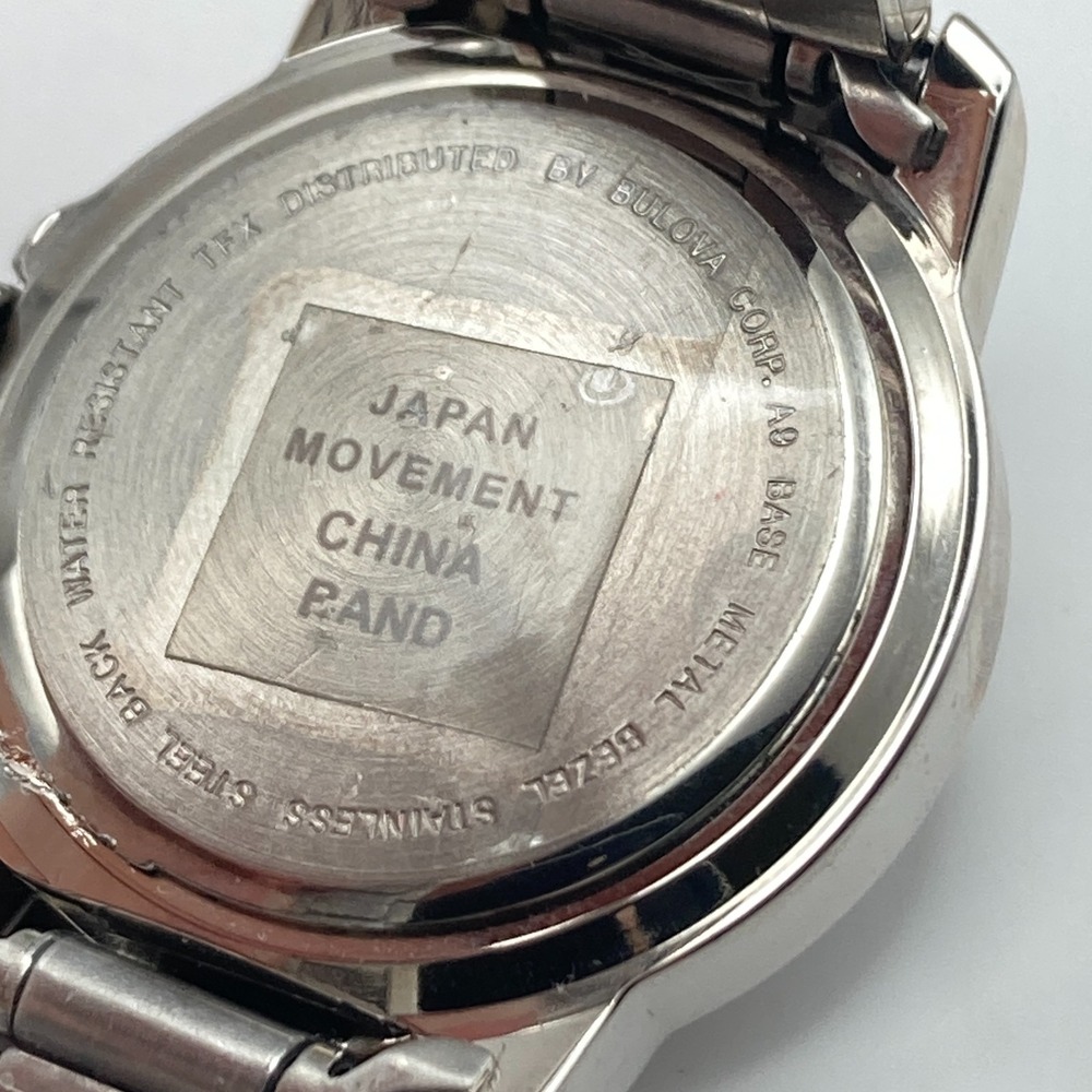 TFX Bulova Women's Watch 28mm Silver Tone Date WR Brushed New Battery 7.25" - Picture 12 of 15